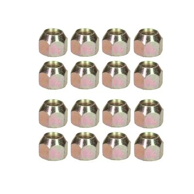 Pack of 16 3/8" UNF Conical Wheel Nuts Nut For Trailer Suspension Hubs Trailers - image 1 of 4