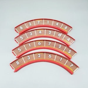 Hasbro 2011 Monopoly Disney Pixar Cars 2 Replacement 4 Red Track Pieces Only - Picture 1 of 7