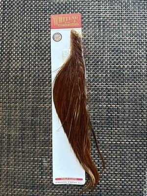 Whiting Farms Silver Half Cape Brown 011-SH-E-L - Image 1 of 3