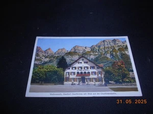 Wallenstadt Walenstadt St. Gallen Gasthof Churfürsten Gebäude 1930 - Picture 1 of 2