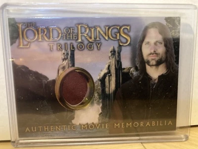 2004 Topps Chrome Lord of the Rings ARAGORN’S House of Healing Shirt Memorabilia - Image 1 of 2