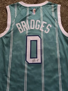 Signed Miles Bridges Charlotte Hornets Jersey XL Lamelo Ball Brandon Miller NC - Picture 1 of 1