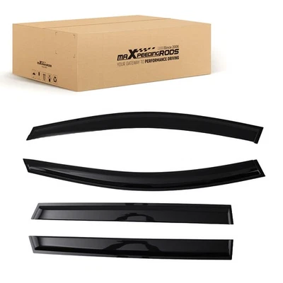 Window Visors Sun Vent Shade Rain Wind Guard  For Ford Edge 2015-2024 - Image 1 of 4