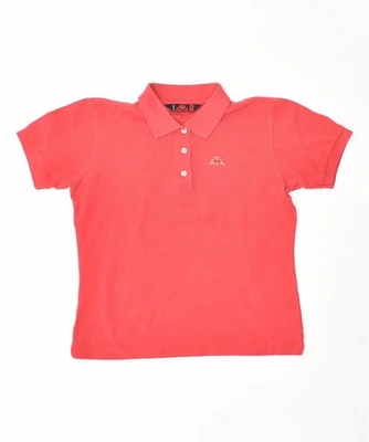KAPPA Womens Polo Shirt UK 18 XL Red Cotton GA02 - Image 1 of 3