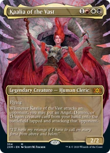 MTG Kaalia of the Vast (Borderless), Light Play, English Double Masters - Bild 1 von 1