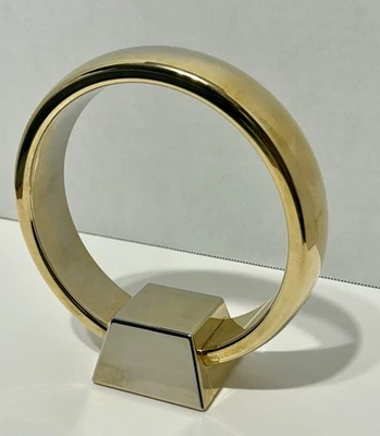 Dror Benshetrit 2007 Vegas Grand Prix the Champ Car series Trophy Gold Tone 1st - Image 1 of 4