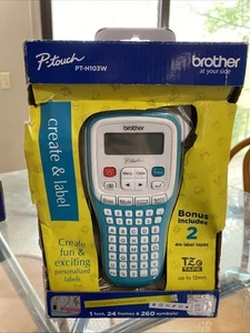 Brother PT-H103W P-Touch Portable Label Maker NEW - Picture 1 of 8