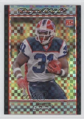 2007 Bowman Chrome X-Fractor /250 Dwayne Wright #BC99 Rookie RC - Image 1 of 2