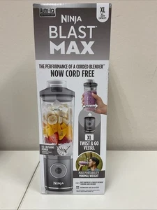 Ninja Blast Max Portable Blender with 22oz Twist & Go Vessel - Cool Gray G87 - Picture 1 of 4