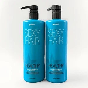 SexyHair Healthy Moisturizing Shampoo & Conditioner Duo, 25 oz..Moisture, Slip - Picture 1 of 1