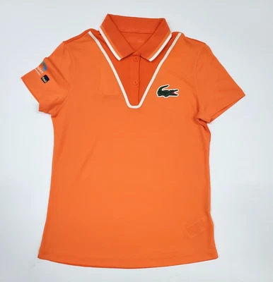 NEW Women's Miami Open Regular Fit Polo Orange Ultra Dry size 36 small - Image 1 of 4