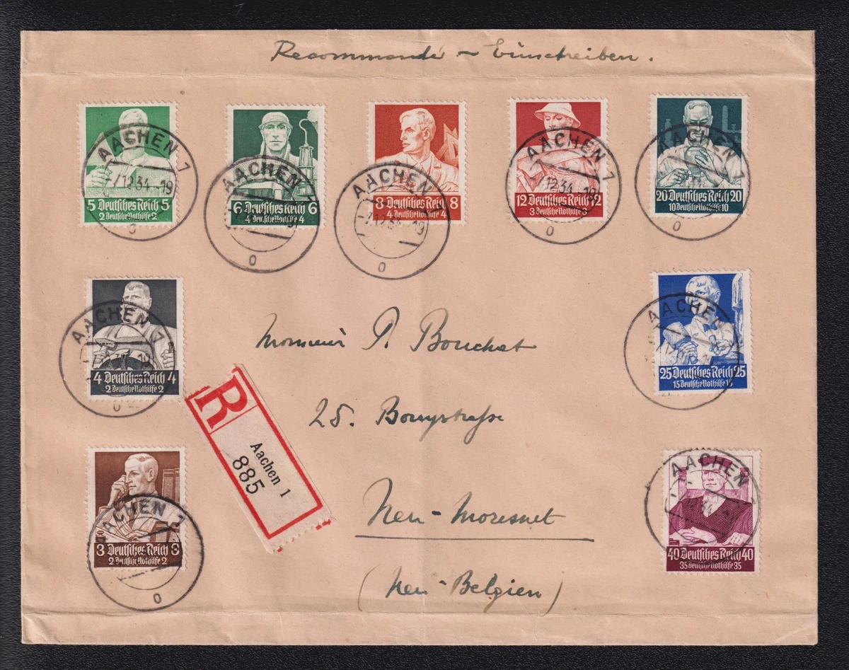 Prophila Collection Briefmarke – Deutsches Reich 581 Gestempelt, Schnellzuglok BR 03, 1935, Für Sammler