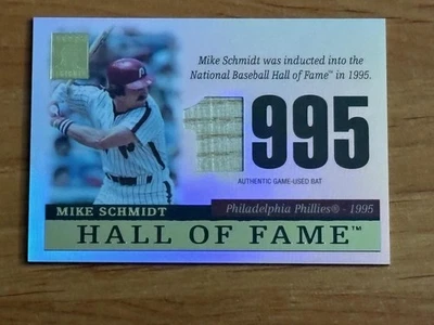 2004 Topps Tribute HOF #TR-MS Mike Schmidt Relics - Image 1 of 2