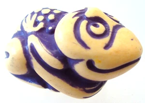 KINDER SURPRISE - K99 N°97 - DOUBLE FACE NAIN ET GRENOUILLE - PHOTO RECTO-VERSO - Foto 1 di 2