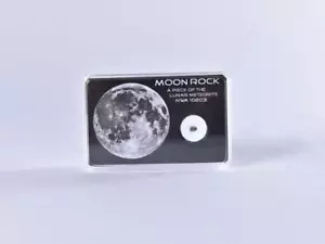 Moon Rock Meteorite NWA 10203, Own A Real Piece of The Moon! Lunar Meteorite - Picture 1 of 7