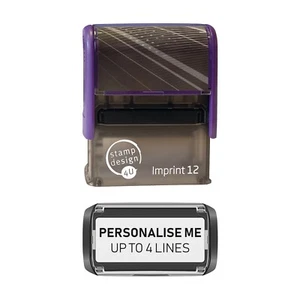 SELLO DE GOMA DE TINTA PERSONAL PERSONALIZADO NEGOCIO, DIRECCIÓN, NHS, MÉDICO, ENFERMERA, HOSPITAL, - Imagen 1 de 1