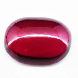 Natural Pyrope Garnet 36.60 Ct Cabochon IGL Certified Mozambique Loose Gemstone - Picture 1 of 4