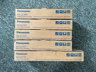 Panasonic KX-CLTY1, KX-CLTM1, KX-CLTC1, KX-CLTK1(2) Toner Cartridges - Image 1 of 4