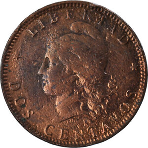 [#942567] Coin, Argentina, 2 Centavos, 1890