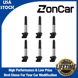 6PCS Ignition Coils for BMW 3.0L 2.5L 323 325 328 330 335 525 528 530 i xi X5 Z4 - Picture 1 of 9