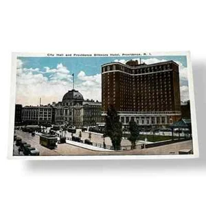 Postal Ayuntamiento y Providencia Biltmore Hotel Providence Rhode Island A359 - Imagen 1 de 2
