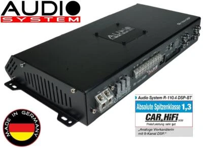 Audio System R-110.4 DSP-BT 4-Kanal DSP Verstärker mit 8-Kanal DSP und BT - Bild 1 von 4