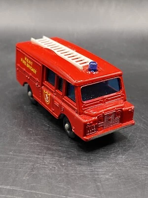 Matchbox Lesney #57 Land Rover Fire Truck Red Vintage Collectible Toy Car - Image 1 of 4