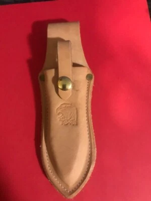 MIDWEST SADDLERY USA Leather Pliers Pouch Holds 6" Pliers, 6" Adj Wrench, 5WR Vise Grips etc USA