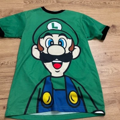CAMISETA LUIGI Super Nintendo World Universal Studios Hollywood talla pequeña Foto 1 de 4