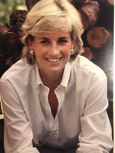 5x10 Color Photo Card of Princess Diana The People's Princess - The Mirror - Picture 1 of 11
