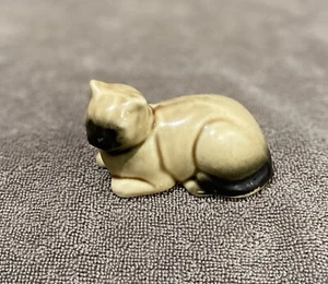 Gebrauchte schöne kleine Siamkatze Figur  - Bild 1 von 5