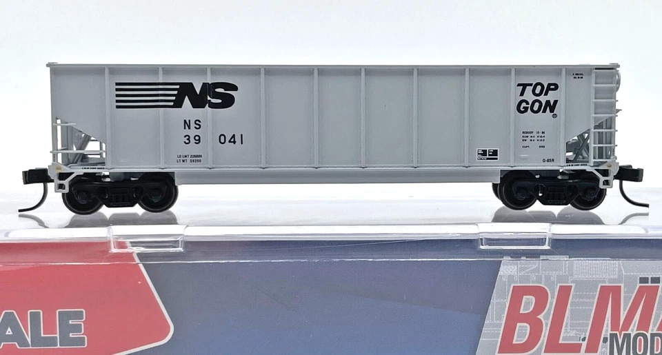 N BLMA MODELS 10086 TOPGON COAL CAR NORFOLK SOUTHERN NS # 39041 - Image 1 of 1