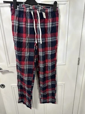Calça Lounge Feminina Skinni Fit Tartan, Tamanho Pequeno, Nova - Imagem 1 de 4