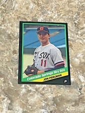 1988 CMC Jon Perlman #6 Colorado Springs Sky Sox Minor League Baseball Card