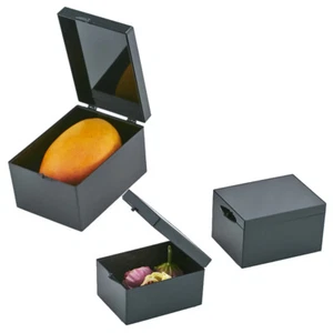 Black Plastic Box Light-proof Shading Square Medicine Injection Protection Box - Picture 1 of 5