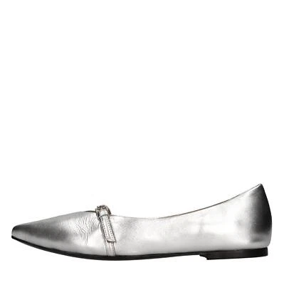 T36 HILL Ballerine STRATEGIA Donna Argento Amu032_stra - Immagine 1 di 4