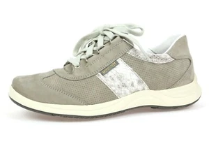 Mephisto Womens Light Grey Laser Perforated Walking Shoe Size 5.5 US Z3789* - Picture 1 of 4