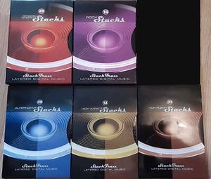 Digital Juice Stack Traxx Layered Digital Music Lot Volume 13, 14, 29, 33, 40 - Picture 1 of 11