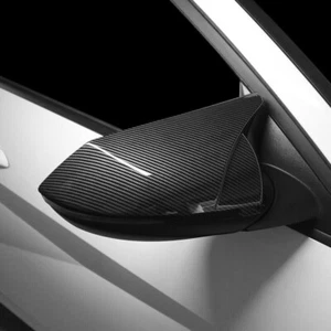 Carbon Fiber ABS Rearview Mirror Cover Trim For Hyundai Elantra CN7 N 2021-2023 - Picture 1 of 4