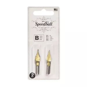 B5 and B6 Speedball Lettering Pen Nibs - Picture 1 of 1