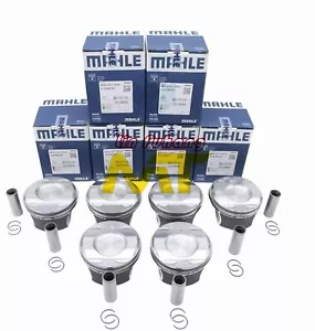 MAHLE 6x Piston&Ring Set 92.9mm For Mercedes-Benz M276 3.5L R172 W221 CLS350 CGI - Bild 1 von 4