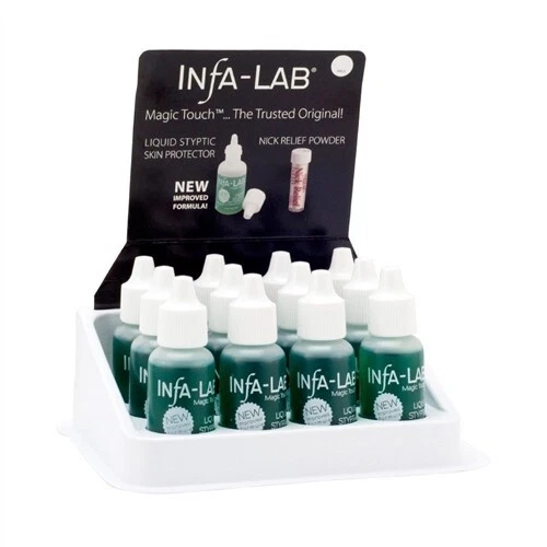 Infa-Lab Magic Touch Liquid Styptic Nails Stop Bleeding New  Formula 12pcs - Image 1 of 1