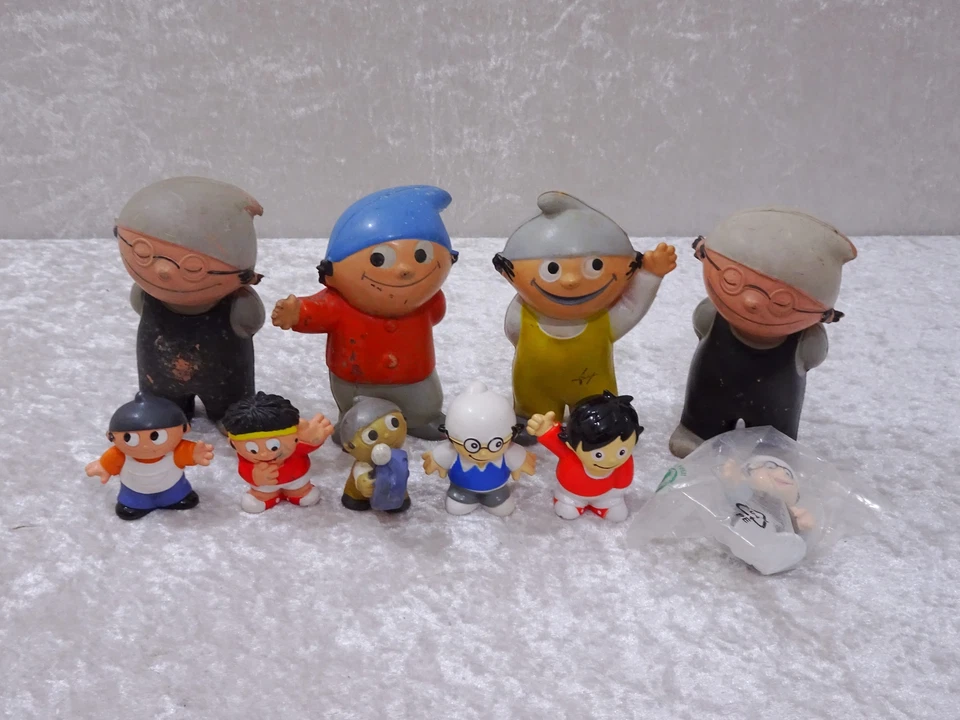 10 x Mainzelmännchen ZDF Werbe Figur - Vintage - Konvolut Sammlung - Reklame - Bild 1 von 4