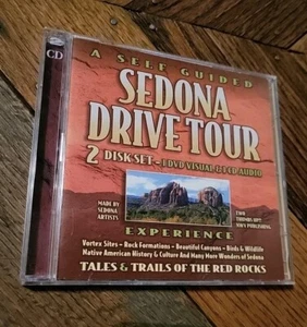 A Self Guided Sedona Drive Tour; Welcome to Sedona (Audio CD + DVD, 2005) - Picture 1 of 5