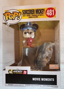 Funko Pop! Momentos de película Disney Mickey #481 Hechicero Mickey Box Exclusivo almuerzo - Imagen 1 de 17
