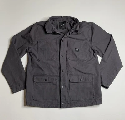 Chaqueta Vans Invisible Capucha Cremallera Completa Botón a Presión Aire Libre Patín Para Hombre Talla M Foto 1 de 4