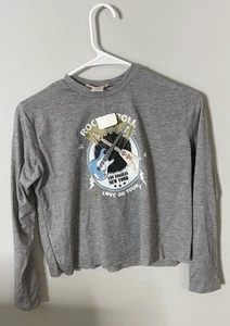Tweenstyle by Stoopher Rock & Roll Girl’s Boutique Long Sleeve Top NWT New Sz 10 - Picture 1 of 5