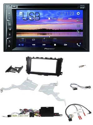 Pioneer Bluetooth 2DIN USB DVD DAB Lenkrad Autoradio für Nissan Altima 13-18 Dis - Bild 1 von 4