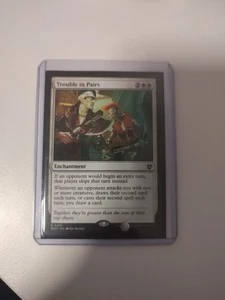 MTG Trouble in Pairs Murders at Karlov Manor Commander Card 0015 Regular Rare - Bild 1 von 1