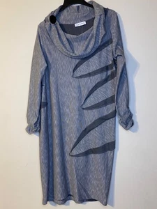 ONE & ONLY DAMEN GRAU LANGARM KLEID GRÖSSE 8 - Bild 1 von 12